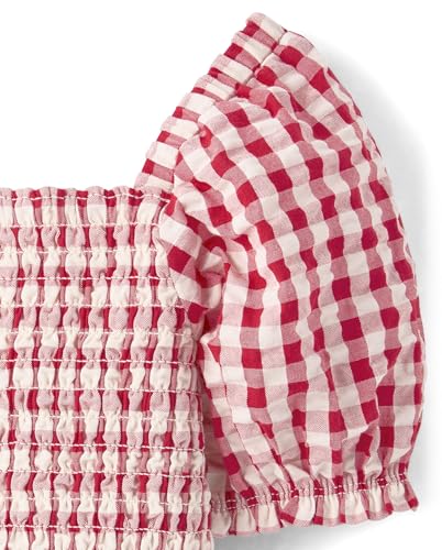 Image of Gymboree Girls' Short Sleeve Smocked Top