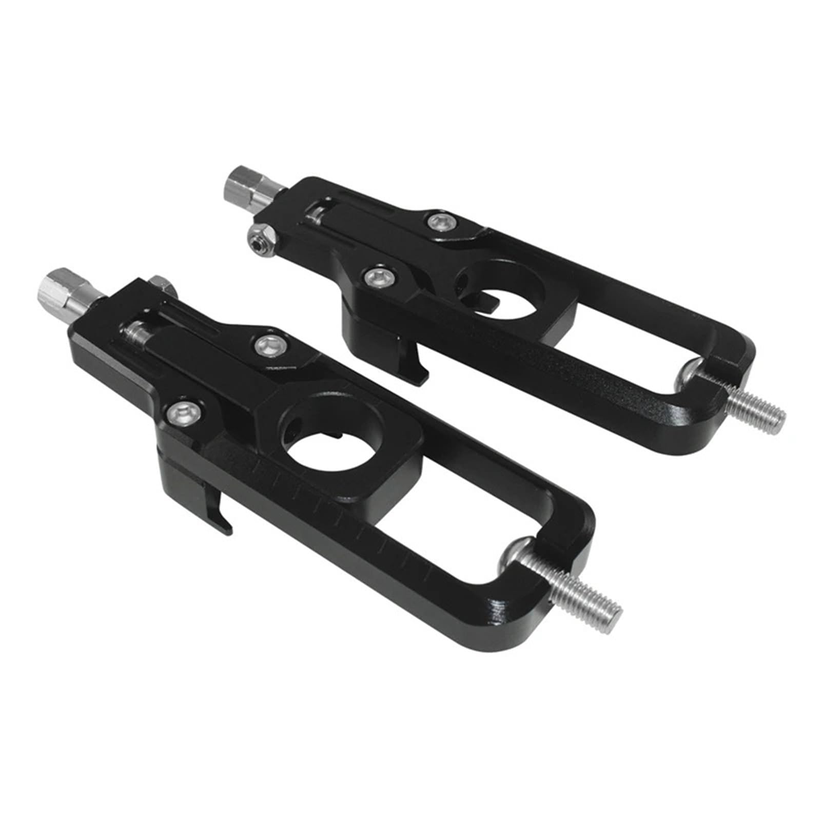 Regulator Napinacza łańcucha Pasuje do Kawasaki pasuje do Ninja ZX10 ZX10R ZX-10R ZX1000 ZXT00 2011-2015 bloki osi tylnego koła regulatory łańcucha(Black)