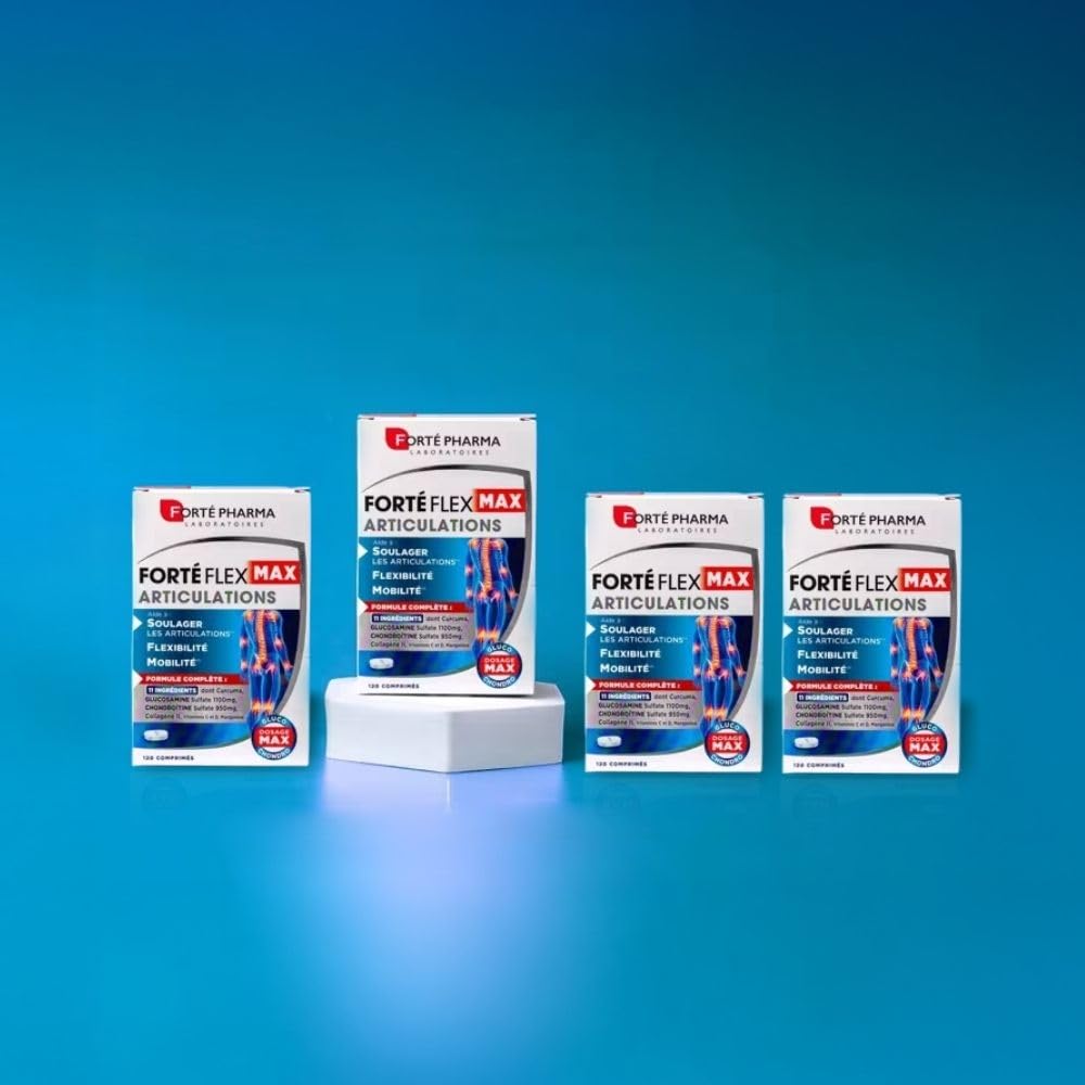 Forté Pharma Complément articulation Forté Flex Max x4 4 pots 80 jours Maxi