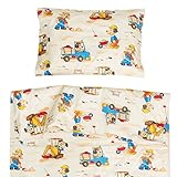 Pati'Chou Los perros constructores - Juego de Funda Nórdica