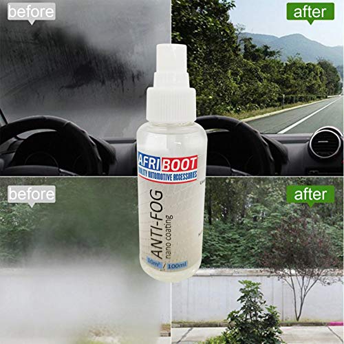 100ml Anti Fog Spray Car Window Glass Eyeglass Lens Cleaner Long Lasting Defogger for Glasses Ski Masks Window Auto Accessories - Image 6