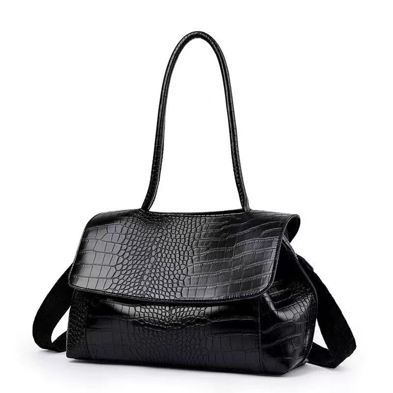 Retro Shoulder Bag Large Capacity Tote Bag for Casual Handbag Oversized Top Handle Messenger Bag