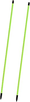 Posture With Golf Alignment Sticks Training Aid 2 Pack Master Golf Alignment Today Rods Feature Pointed Tip For Easily Staking Into Ground And Being