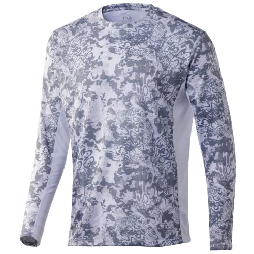 Image of HUK Men's Icon X Long Sleeve Shirt, Performance Fishing Shirt