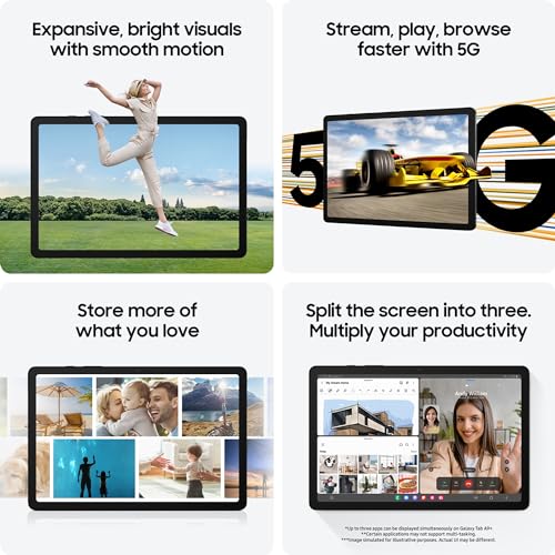 SAMSUNG GALAXY TAB A9+ 11 4GB 64GB 5G GRAY 4 SAMSUNG GALAXY TAB A9+ 11 4GB 64GB 5G GRAY