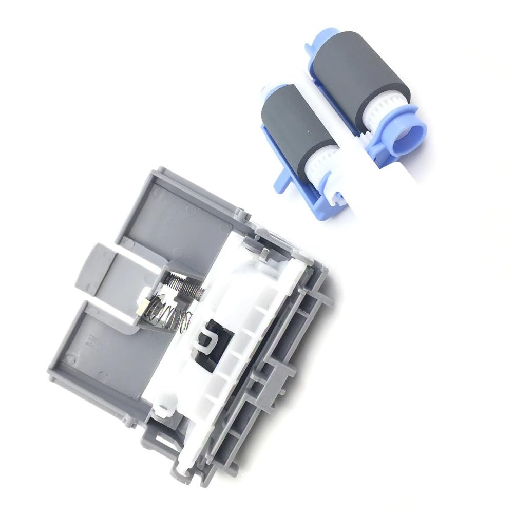 per HP per LaserJet M402/M403/M426/M427/M501/M506/M507/M527/M528, rullo di alimentazione carta e kit separatore pagine (RM2-5741/RM2-5745, ABS)