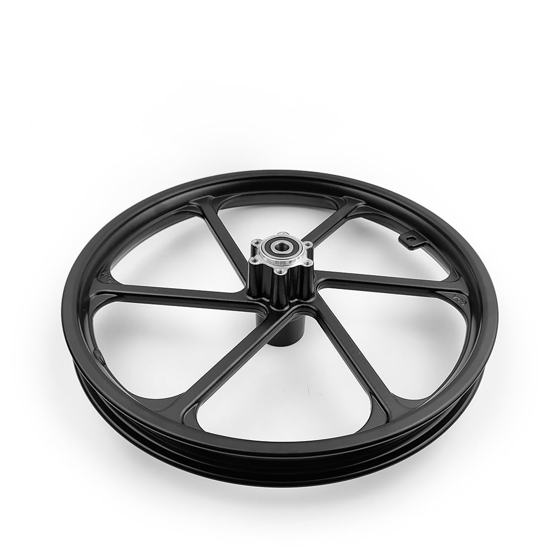 16 Pollici Bambino Bici Rimorchio Ruota Lega Nera Mozzo 10mm Cuscinetto Diametro 16x1.75 Pneumatico Pneumatico Disco Supporto per Scooter Bicicletta
