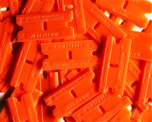 Plastic Razor Scraper Blades Double Edged (1 Pack) #TOP1