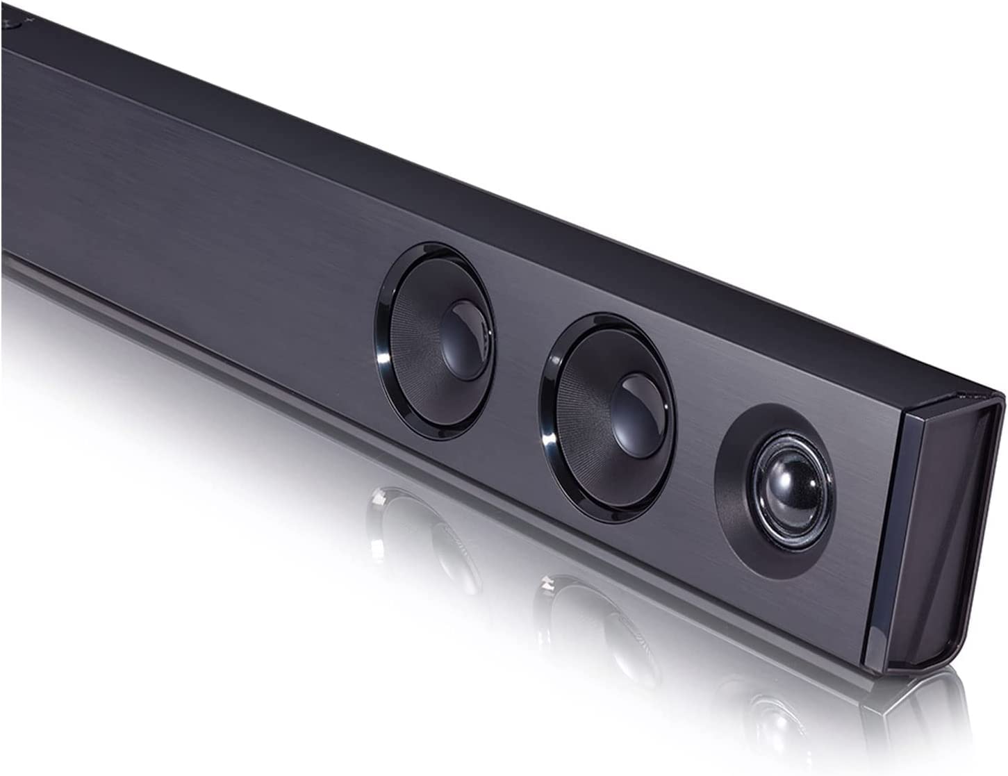 LG SQC2 Soundbar TV 300W, 2.1 Canali con Subwoofer Wireless, Soundbar Dolby Digital, Bluetooth, Ingresso Ottico, Ingresso AUX 3,5mm, USB