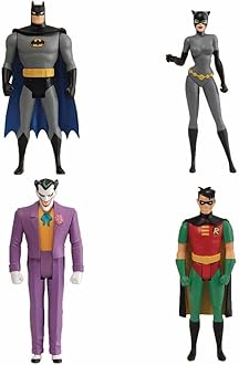 *Preorder* DC Comics 5 Points: Batman The Animated Series (4-Pack) by Mezco Toys