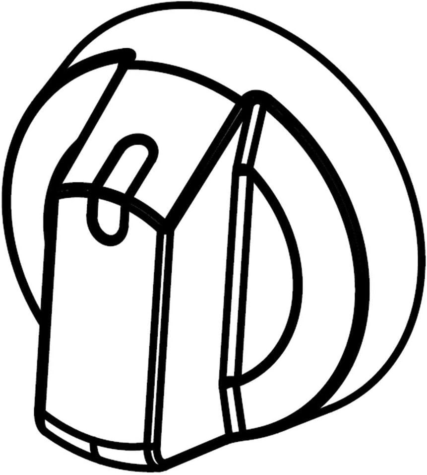 Samsung DG64-00473B Range Surface Burner Knob, Black Stainless