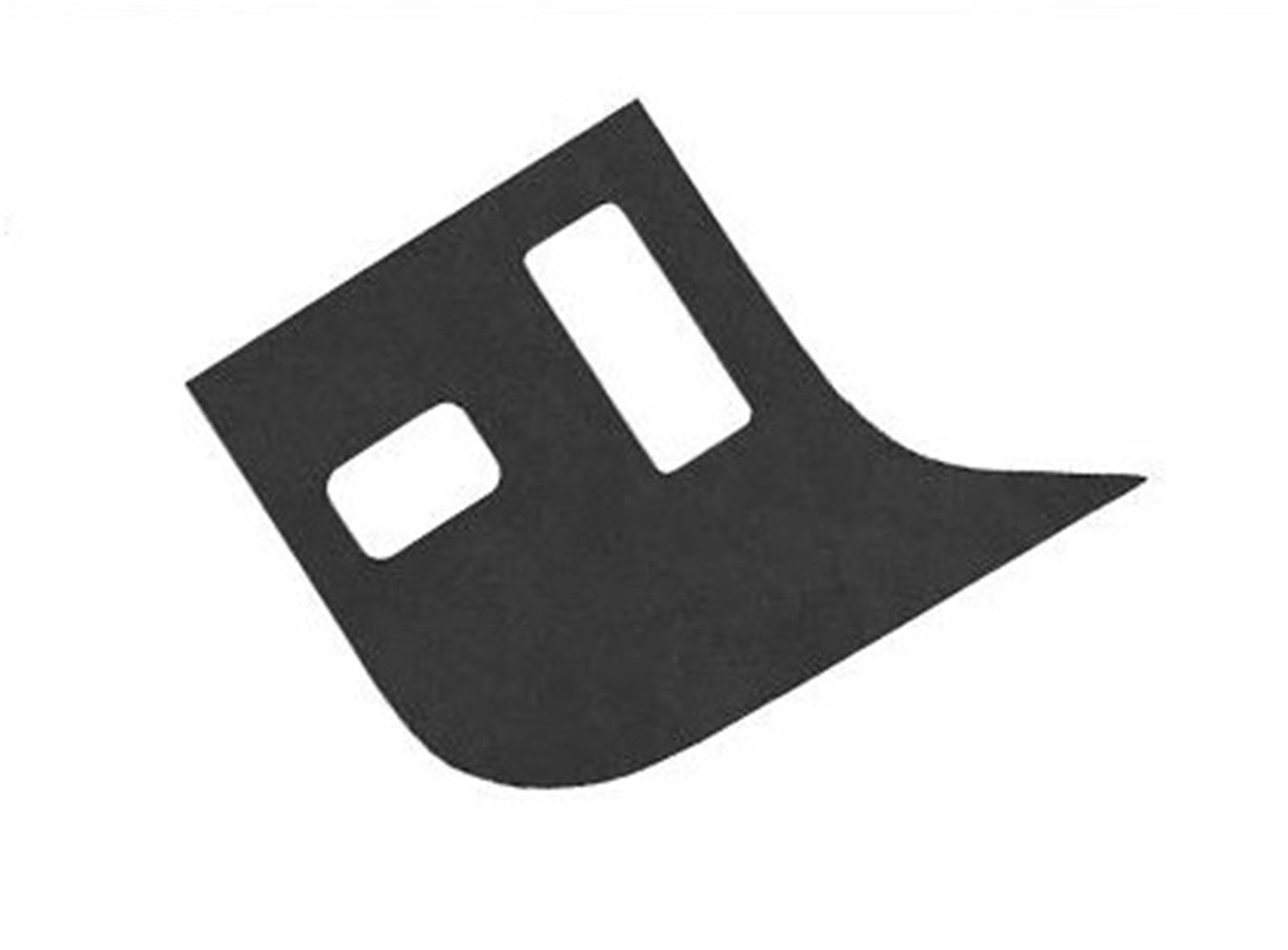 Suede Sticker for Toyota GR86 2021 2022 2023 2024 2025 LHD RHD Car Manual Automatic Seat Heat Button Protect Interior Interior Decal Trim(for Manual LHD)
