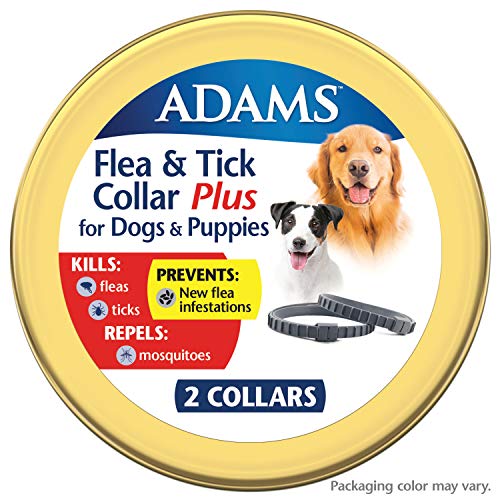 Adams Flea & Tick 2PK Collar for Large Dogs Grey One Size