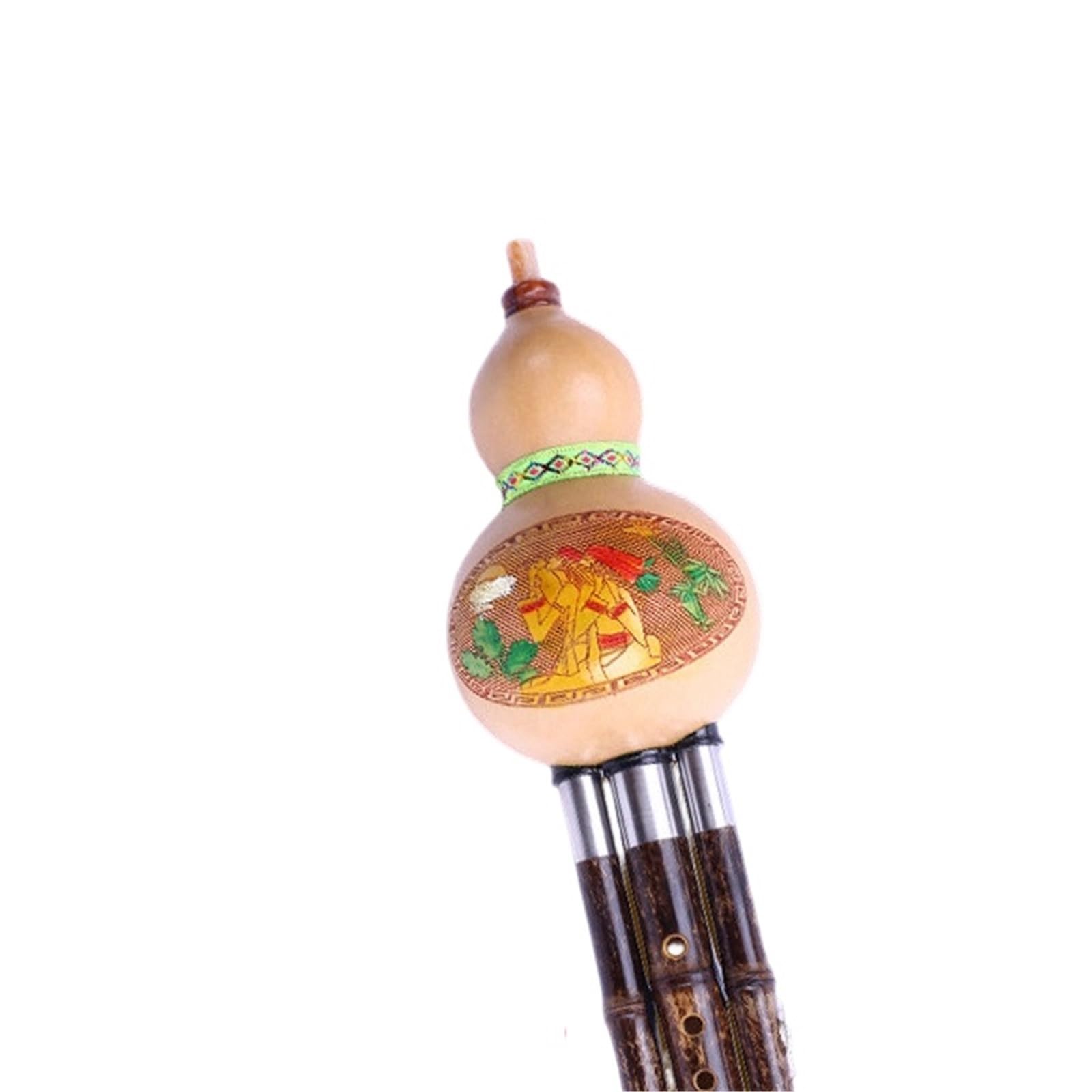 Hulusi Flute Typ Wydajności GF Key CB Płaski Odłączany Instrument Hulusi Dla Początkujących(G major)