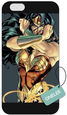Onelee - Customized Wonder Women iPhone 6 Plus 5.5 Hard Plastic case cover - Black 10