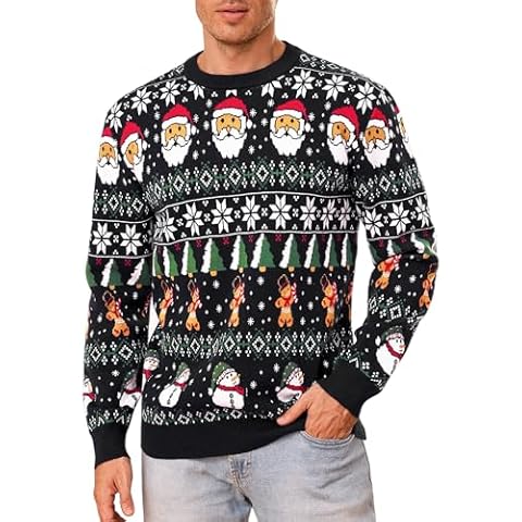 Pull de Noël Gyabnw pour Hommes Cover