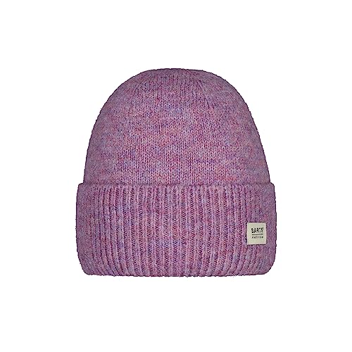Bonnet Laksa Beanie violet en taille unique femme au tricotage souple et chaud