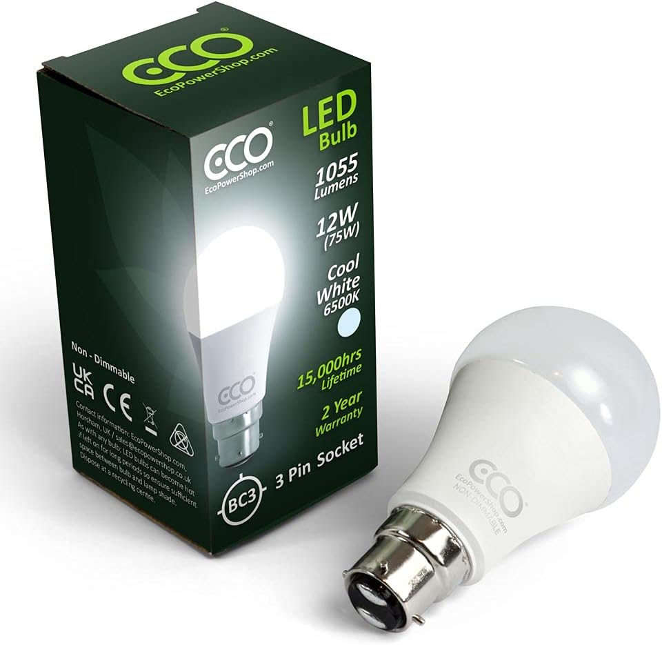 KOR Energy Saving Light Bulbs, 11W CFL Low Energy Light Bulbs