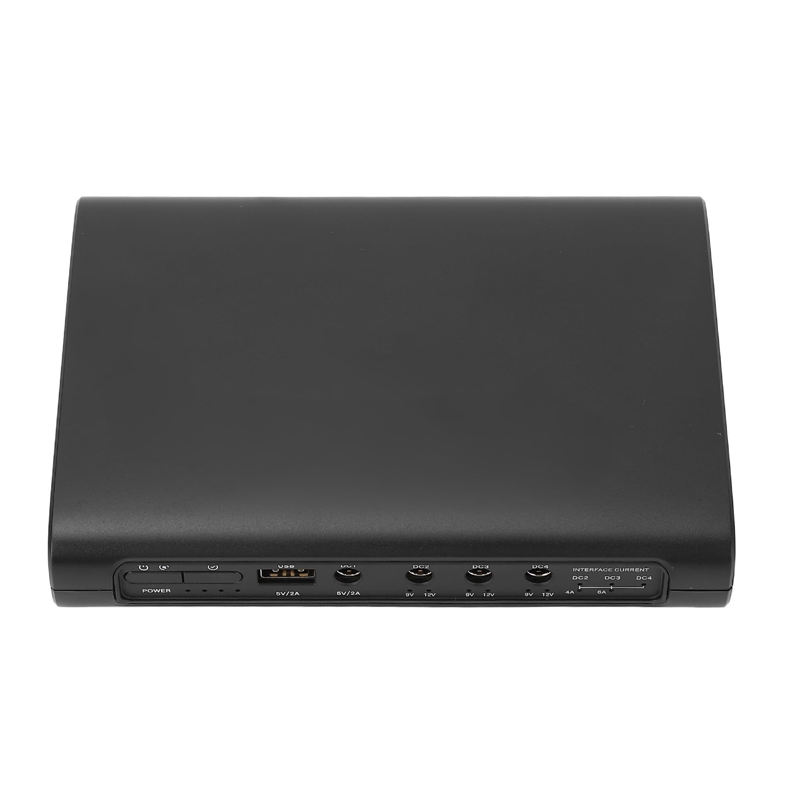 Zapasowy Zasilacz UPS, 25600 MAh 94,72 Wh 5 V 9 V 12 V Komputerowy Zasilacz Awaryjny, Mini Zapasowy Zasilacz Akumulatorowy z Portem ładowarki USB do Kamery Bezpieczeństwa