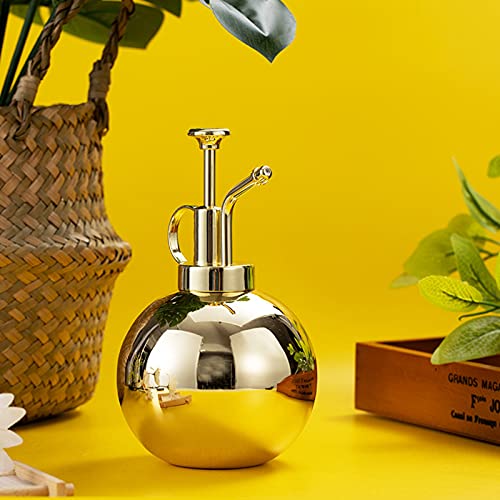 Arrosage en acier inoxydable flacon de jardinage or pour fleurs de maison - 8