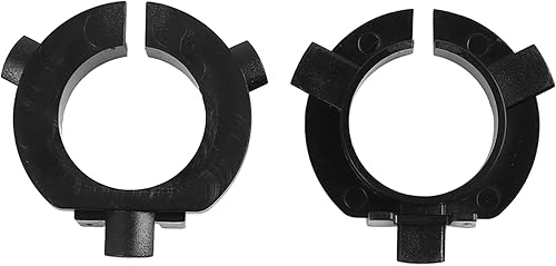 Miniatura 3 de X AUTOHAUX H7 LED faro adaptador bombilla retenedor titular para Hyundai nuevo Santafe Grieg 2 unids