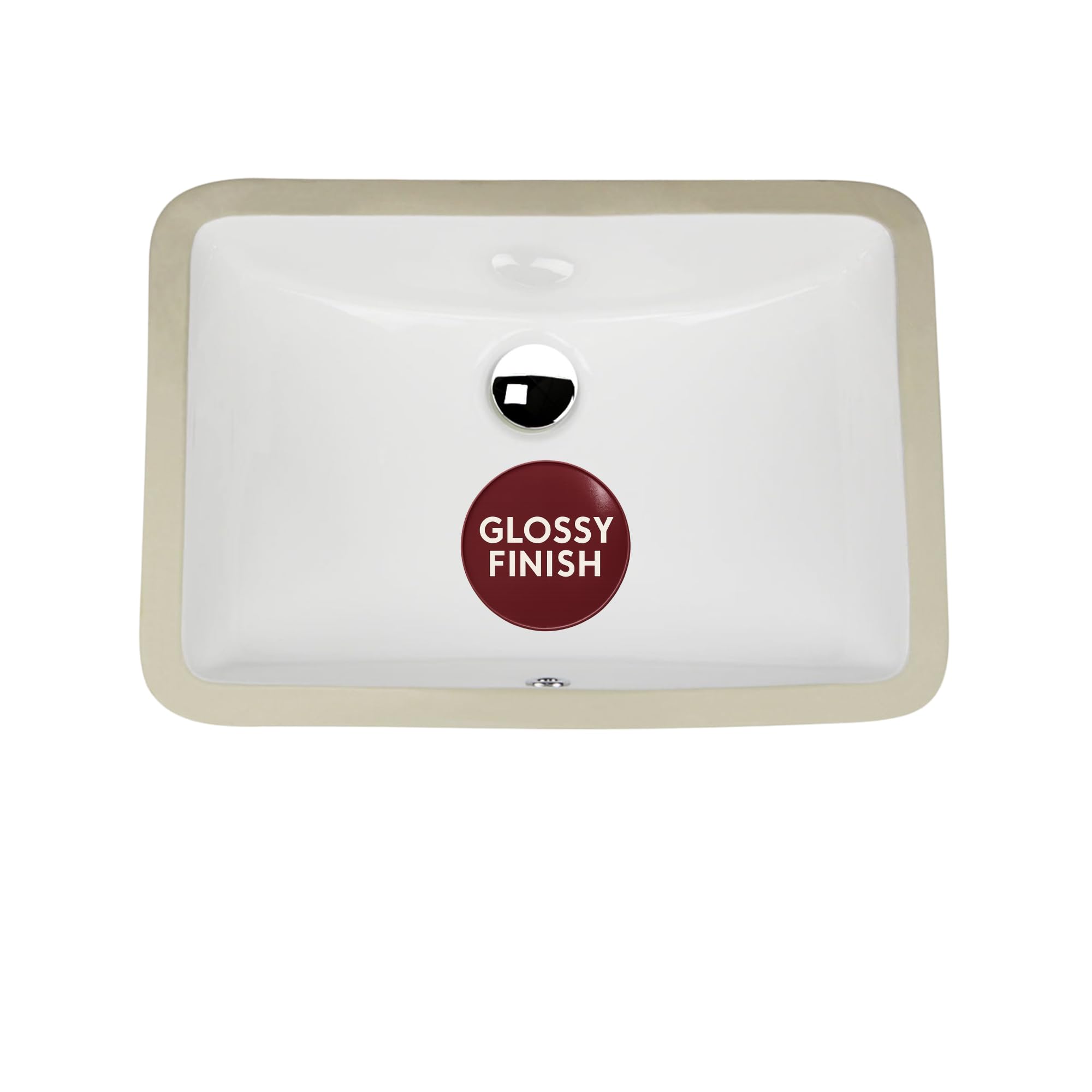 Highpoint Collection Undermount Bathroom Sink – 18