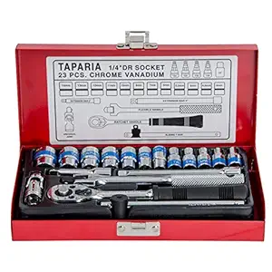 Taparia S1/4H 1/4-Inch Square Drive Socket Set