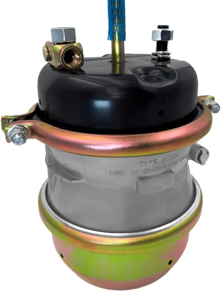 Type 30/30 Short Stroke Air Brake Chamber – Compatible with Universal Trailer Applications | Replaces Part Number T 3030 SHRT