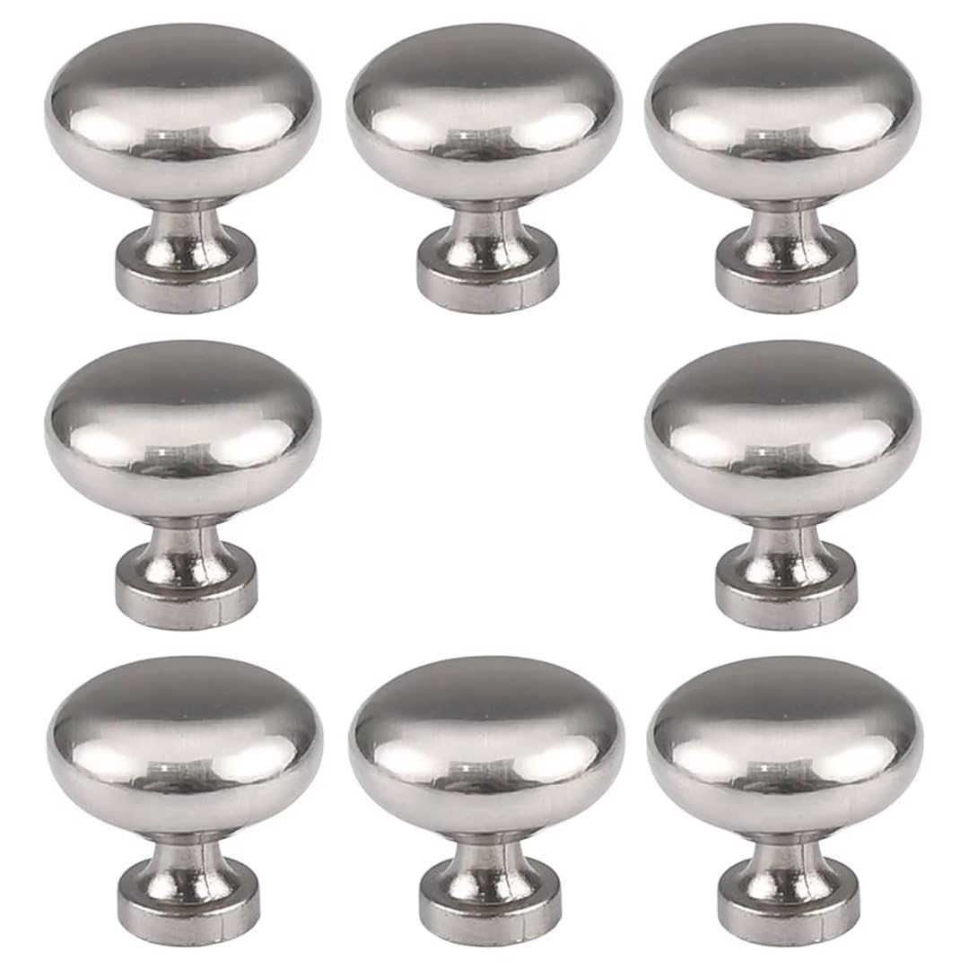 TYYCKJ 8 Packs Solid Door Handles Drawer Knobs Pull Wardrobe Cabinet Drawer Door Pulls Furniture Solid Hardware Knobs Handles Zinc Alloy Kitchen Cabinet Door Knobs Cupboard Handles Dresser Pull