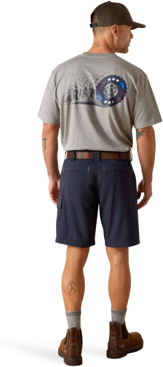Ariat Men's Rebar WorkFlow Ultralight 9" DuraStretch Shorts