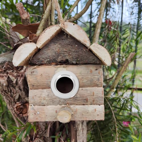 Image of FOMIYES 10Pcs Stainless Steel Parrot Nest Box Anti-Bite Rings Birdhouse Hole Guards for Bird Cage Accessories and Breeding Boxes