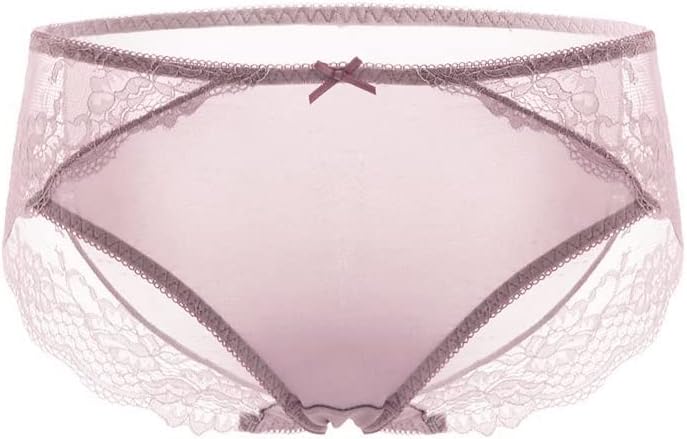 SilRiver Women's 100% Silk Lace Brief Panties, Sexy and Comfortable Underpants Hipster, Recommend for Sensitive Skin - Image 4