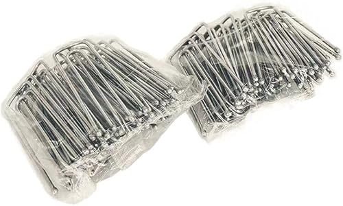 Miniatura 9 de 60 ganchos y pasadores de acero inoxidable para cortinas plisadas, 4 puntas, clips plisados cruzados, 4 ganchos de cortina para ventana, puerta y