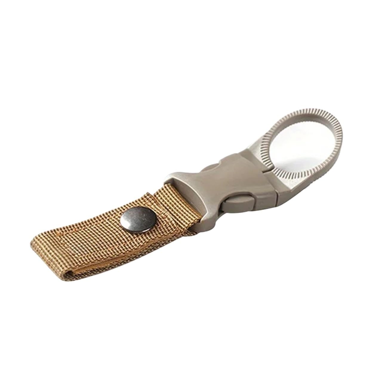 GHHZML Water Bottle Clip Webbing Water Bottle Holder Climbing Carabiner Belt Backpack Hanger Hooks Clip Multifunction Nylon Buckle Hook