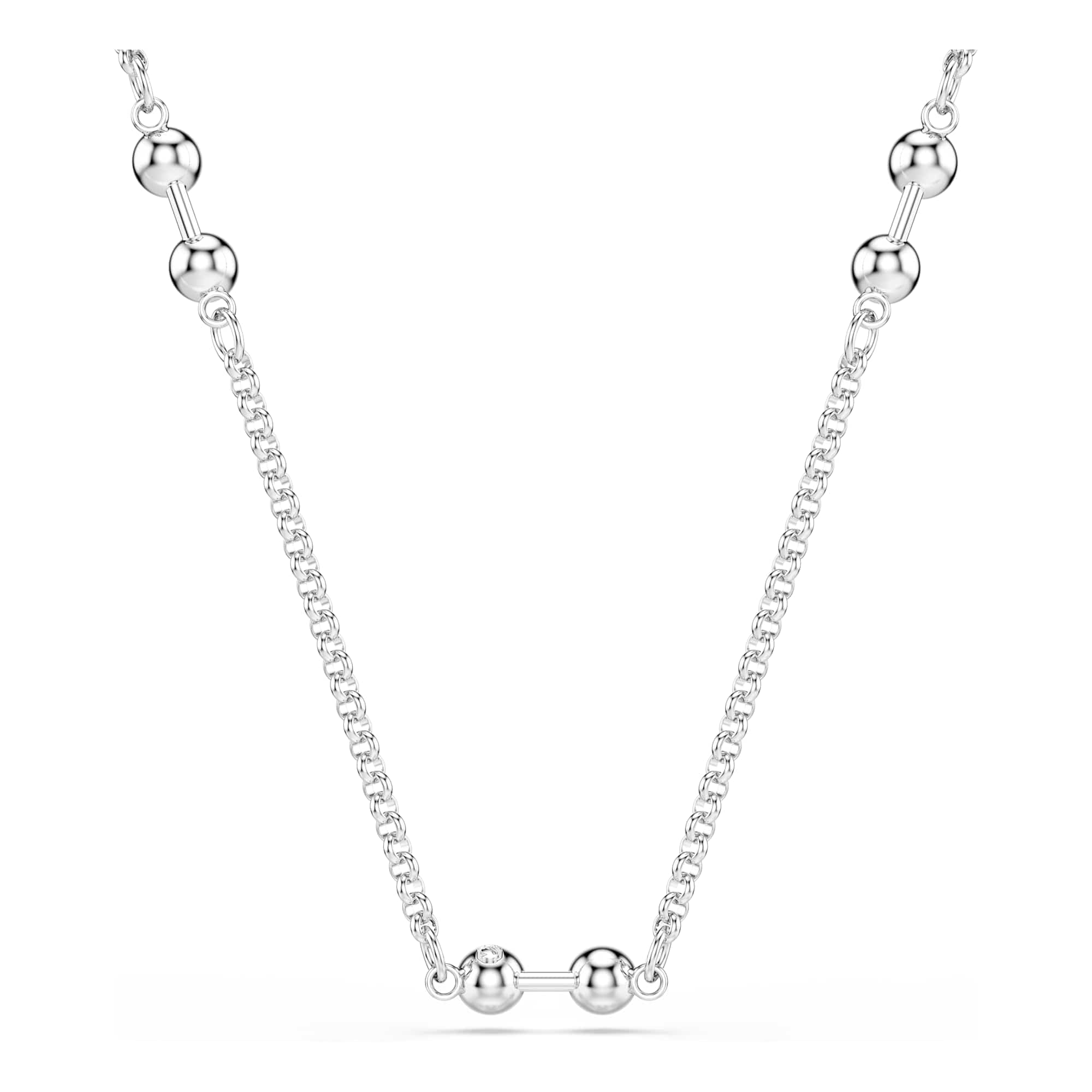 Swarovski Remix Collezione Collana, Taglio rotondo, Bianco