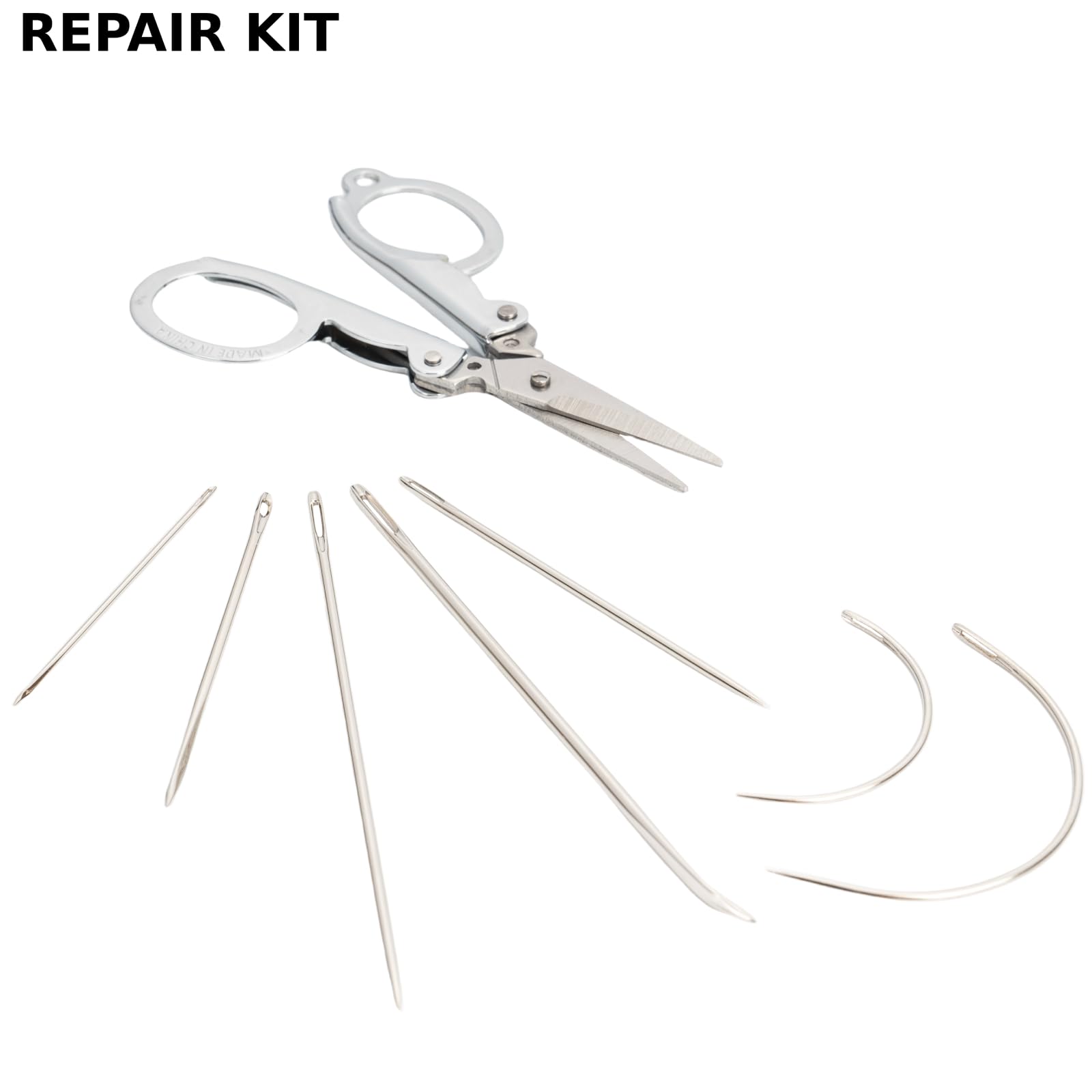 Kit de costura de supervivencia, equipo táctico de emergencia resistente al aire libre para adultos, mini herramientas de reparación de bolsillo con botones para hombres, kit básico del ejército