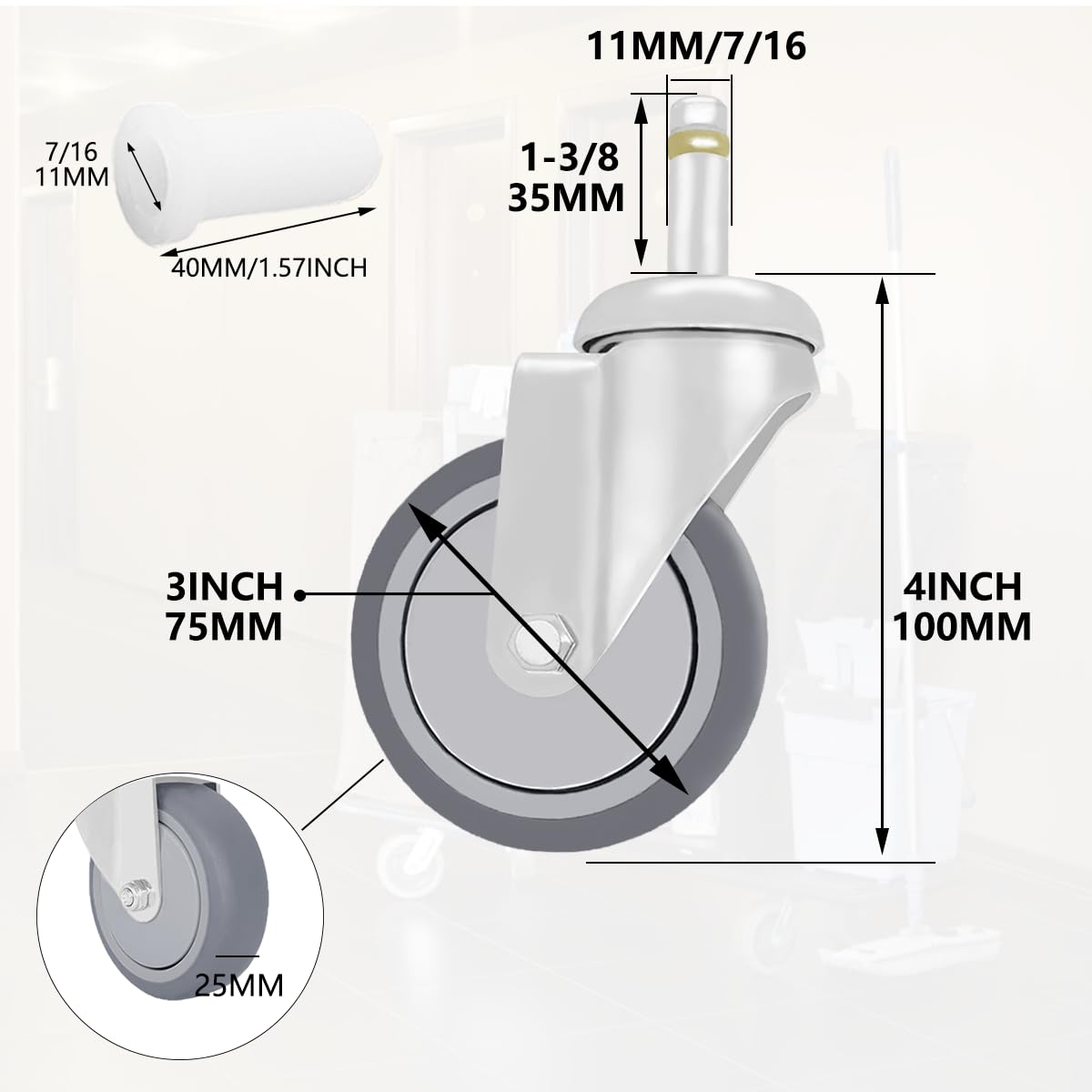 SHEPHERD HDWE PROD 19055 2 Pack 1-5/8
