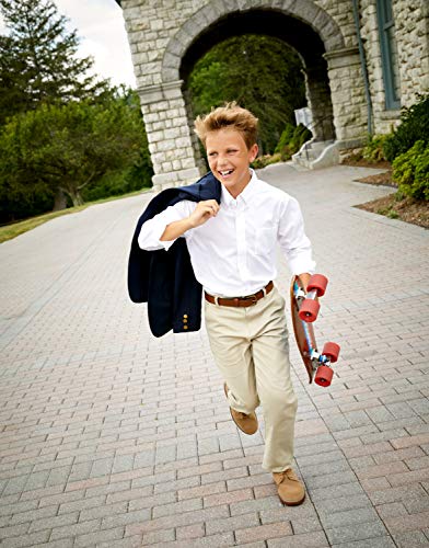 French Toast Boys' Long Sleeve Oxford Shirt (Standard & Husky)3