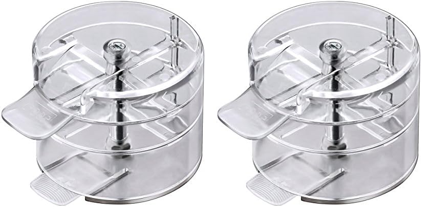 Reer Backofen-Tür-Stop Universal, dezent in Transparent 7805.9 (Packung mit 2)