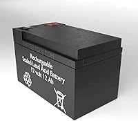 Vista 3 de BatteryGuy Rascal 8 baterías de repuesto 12V 12Ah SLA equivalente a la marca (Recargable), cantidad de 2