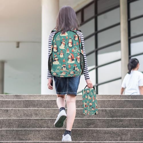 Sac d'école léger pingouin qui soulage le dos des enfants - 6