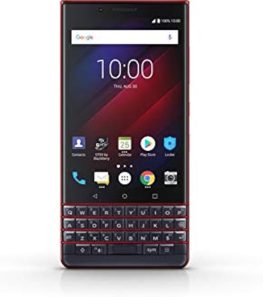 BlackBerry Key 2 LE 64GB Dual Sim QWERTY Android Red Smartphone