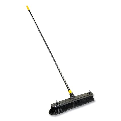 Quickie Bulldozer 24-Inch Multi-Sweep Pushbroom