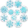 11 Pièces Moules en Résine Flocon de Neige Moules en Silicone Flocon de Neige Moule à Savon de Flocon de Neige pour Résine Époxy DIY Artisanat Collier Boucles d’Oreilles Pendentifs Mariage Noël