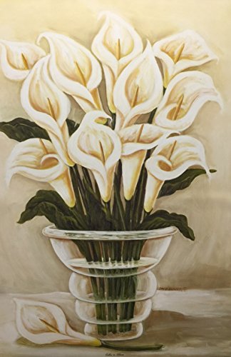 US Art Callas in Bloom (Calla Lily - Flower) - David Gunter 24x36 Unframed - Wall Decor Poster #