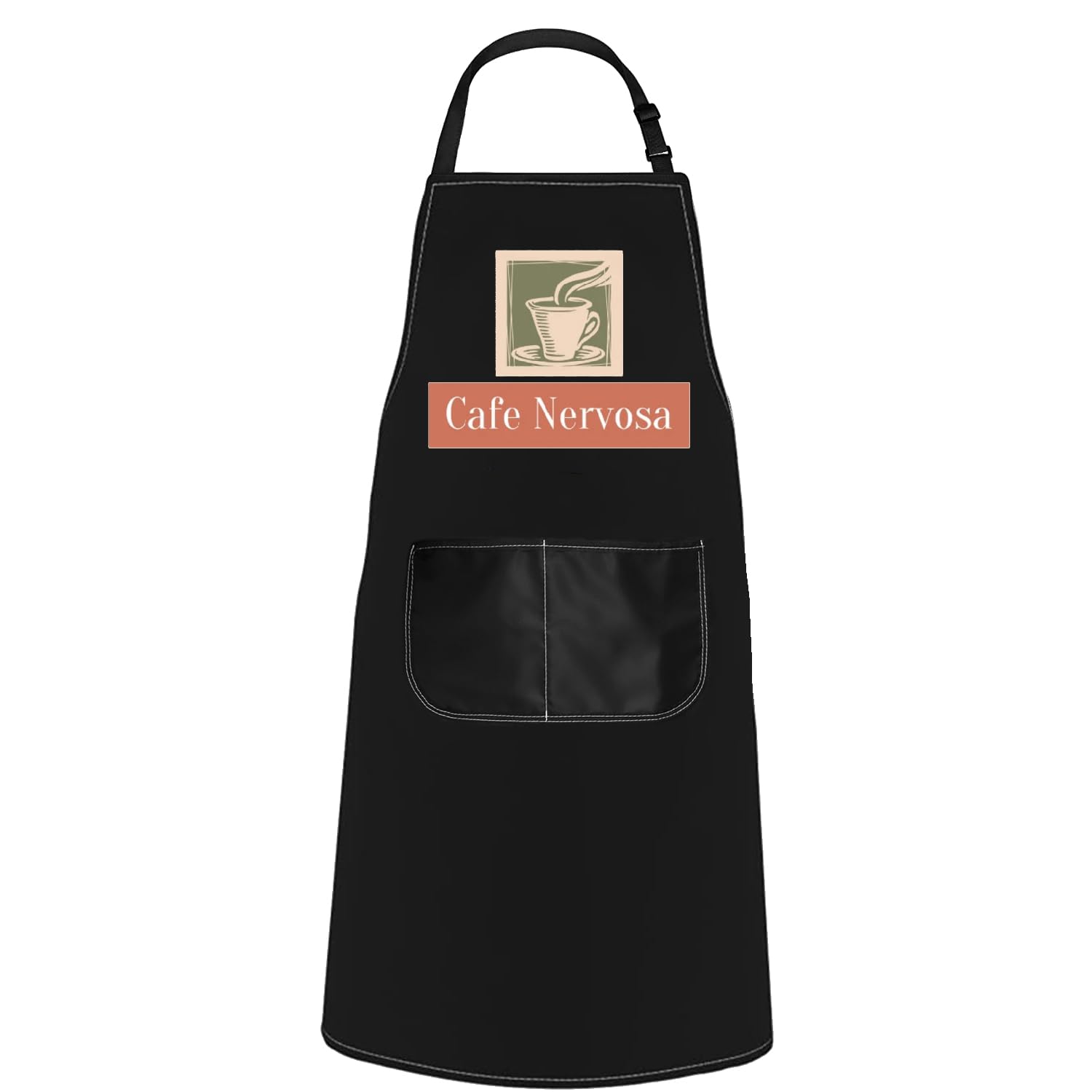 POFULLTV Shows Inspired Gift Cafe Nervosa Apron Frasier and Niles Coffee Shop Gift