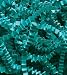 1/2 LB Crinkle Cut Paper Shred - Turquoise