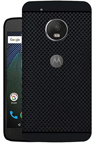 HELLO ZONE Exclusive Dotted Matte Finish Soft Rubberised Back Case Cover for Motorola Moto G5 Plus -Black - Black (B06Y1ZGYTV) Amazon Price History, Amazon Price Tracker