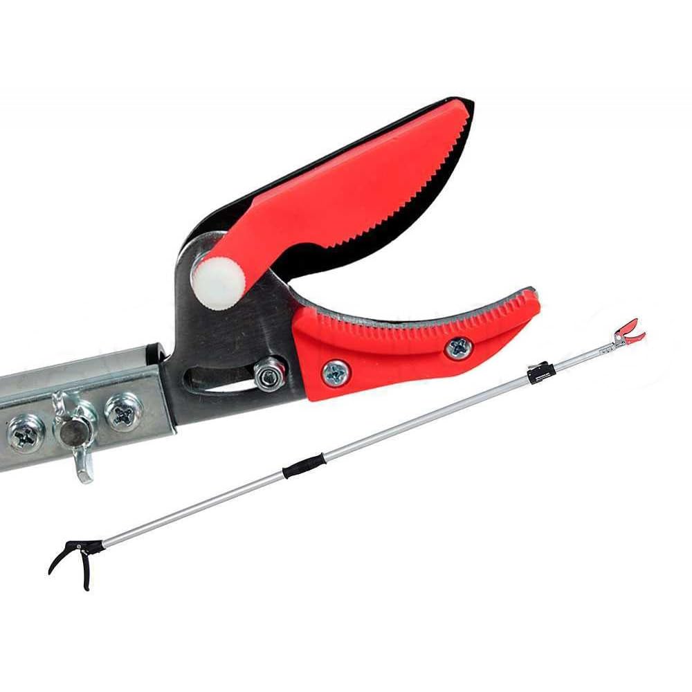 FORBICI POTATURA ASTA TELESCOPICA 109-302cm CON SEGHETTO FORBICE AUSONIA