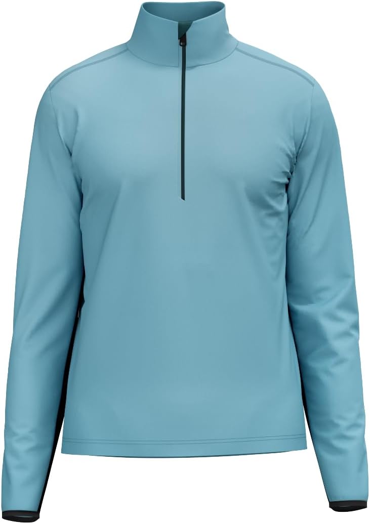 HEAD Men’s Marty Half Zip Ski Midlayer – Stretch Performance Fleece, Regular Fit, Après Ski & On-Mountain Layer